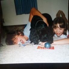 - Star and Steph on Bow's b-day 1987