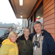 Marion Rick and wife Debbie, Ketchikan, Alaska - Richard Koch