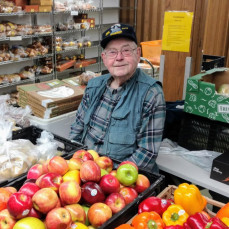Food at First lost a very dear friend. Ken could be found most every day cheerfully volunteering in the Food at First Market. Ken loved helping his Food at First family, and everyone loved Ken. We truly miss you Ken.  - Ed Hendrickson jr