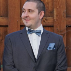 From Ben's wedding. He had a wry smile - Steven Meyer