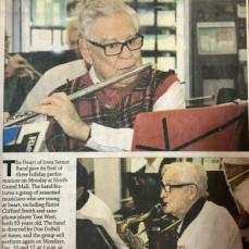 Heart of Iowa Band will never forget all the fun times we had with Cliff! - Becky Irish