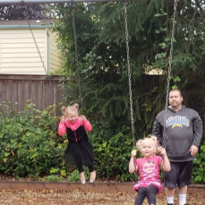 Shaun had so much love for Nicole’s little twins. Aubrey & Brooke .  - Shannon Reichard 