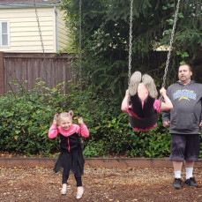 Shaun had so much love for Nicole’s little twins. Aubrey & Brooke .  - Shannon Reichard 