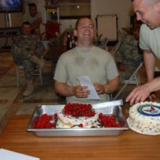 Definitely made my short time in Afghanistan better. We always ended up against each other in the pit. I’ll never forget all the basketball we played in Afghanistan and how enjoyable our time was together. Fair winds and following seas my friend. Until we meet again. You will be missed. - Jonathan Gorden