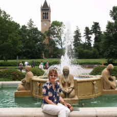 Janet's 2010 visit to Ames. - Janet Morgan