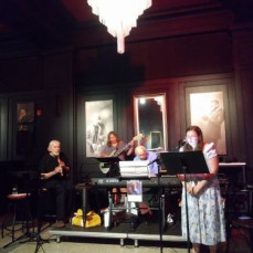 Here are photos of Ken Jolls playing the keyboard with his jazz band in 2023 and 2024! - Erica Fuchs