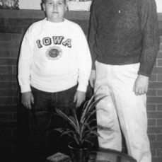 Bill with his brother Gerry - Tom Giddings