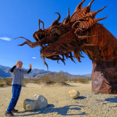 Slaying The Serpent, Borrego Springs CA - Francisco Quezada