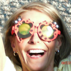 We always had fun with the glasses...June 2009 - Tracy Hilger