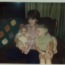 Mom, me (the baby) and Lorie... - Mary
