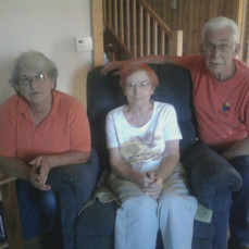 Mom, Aunt Jerri & Uncle Terry. - Mary