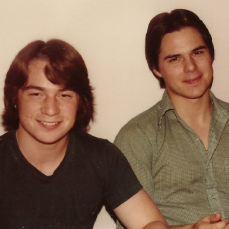 - Paul and his brother Mark, Kristine