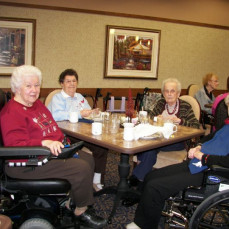 We sooo loved getting to know Betty at lunches with our mother, Clara..(far right) - Jerry & "Jean" Carol Toftum