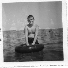 August 1958 at Zion Beach State Park near Waukegan.  - Christine Grekso-Moriarty