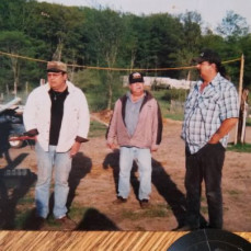 Randy with a couple of his brothers, Dan and Jim  - Lynda Spencer