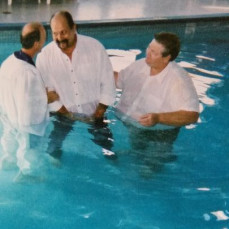 Randys Baptism  - Lynda Spencer