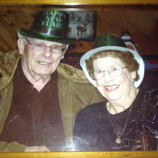grandpa, i love you and miss you already. Give grandma and mom a big hug and kiss from me. - Tina poltrock