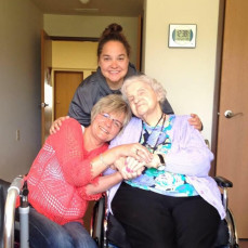 I will miss you Grandma. I love you.  - Alycia 