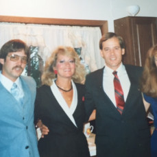Brother Larry, Sister Donna, Dave, and Sister Gale - Bradley Funeral Home
