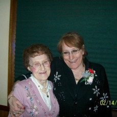Mom & her Momma. They're together again. Both so deeply missed. - Lisa