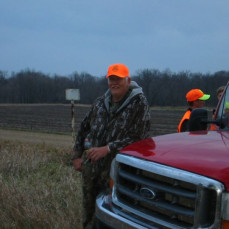 Don pheasant hunting in Iowa in 2005 - Kevin Schramke