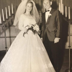 My beautiful parents John & Jan on their wedding day almost 54 years ago ❤ - Vera Beth Roncelli