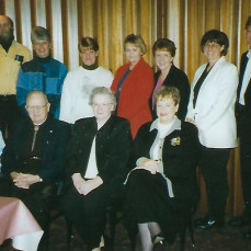 I believe this picture was taken at Karen Peterson's retirement party when she retired from the Ogden Post Office in the early 1990's.  My mom, Gwen Carpenter worked with Todd before her retirement in 1989.   - Kim Carpenter Morin