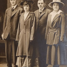 Eugene's parents, George and Anna Seis, stood up at my grandparents wedding (Earl Baker and Evelyn Stewart).  John Baker
Son of Eugene and Jane (Healy) Baker
Grandson of Earl and Evelyn Baker - John Baker