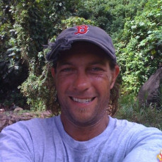 Chris in 2009; on the island of Grenada in the West Indies. #GOSOX - Wes Harman
