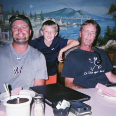 Grandson Jesse, Great Grandson Jacob and Son-In Law John - Penny Pownell