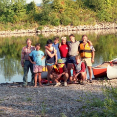Scout Canoe Trip - Larry Herrick