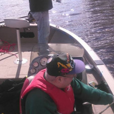 fishing with dad and mel - don j cossette