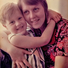 My favorite photo of my mom and me. ❤️ - Darrell Veltkamp