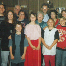 Al, Evelyn, kids and grandkids - Dan
