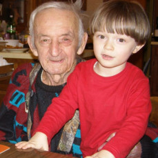 John and his grandson John. - Ed