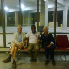 Donald and Jan Payers with Babasola Olugasa - Babasola Olugasa