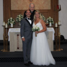 Rev. Msgr. Joseph William Pokusa, Jr. married my son Marc and Becky  - Michael Di Francesco