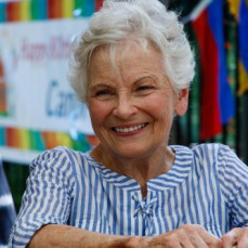 Barbara at Carol LeCato's 80th birthday. - Susan Boyce