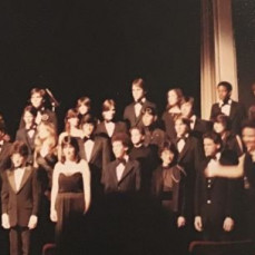 Barbara Solly and the 1982 CHE Chamber Singers - MICHAEL LISICKY