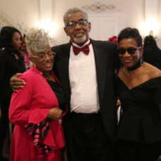 Happy memory of  Charles and Bertha Carter during the celebration of their 70th birthdays.  - Vidette Bullock Mixon