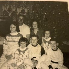 Christmas together with Aunt Mary and family was always fun. - Rod Hopkins