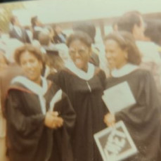 Graduation from UPenn, May 1981, with Faith Moore Taylor and Leisa Chester Weir - Leisa Chester Weir