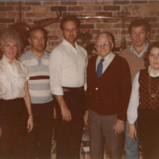 Orville Anderson's Family
1981
Iowa, USA
L/R: Joyce, Larry, Paul, Orville, Roger and Nancy - Debra Downing