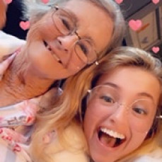 Sweet mommom, may you rest easy. I know poppy is so happy to hug you again. “I love you more than all of the planes in the sky”.  - Paige Tobey