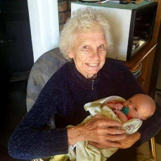 Grandma meeting her Great Grandson Wesley for the first time!❤ - Kimberly Rogers