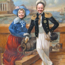 Bill and I had a wonderful opportunity to lecture in St Petersburg, Russia in 2004.   However, there was always time for a bit of fun! - Marlies & Helmut Kraemer