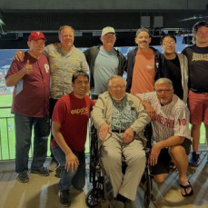 All his boys at Citizen Bank Park on September 6, 2022.  Phillies won in the bottom of the 9th inning - John Dear