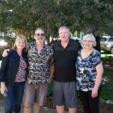Vicki, Tom, Butch, and Lynn on Butch & Lynn's 50th anniversary - Tom Schmidt