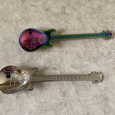 So, one day these cute little serving spoons just showed up in my mailbox, with no information on who had sent them to me. Turns out, Lori ordered these for me, knowing I love guitar. Just one example of her thinking of others…  - Mike Fenske