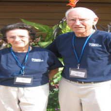 Vaughn and Meg were cherished volunteers at Reiman Gardens.  - Sarah Rummery